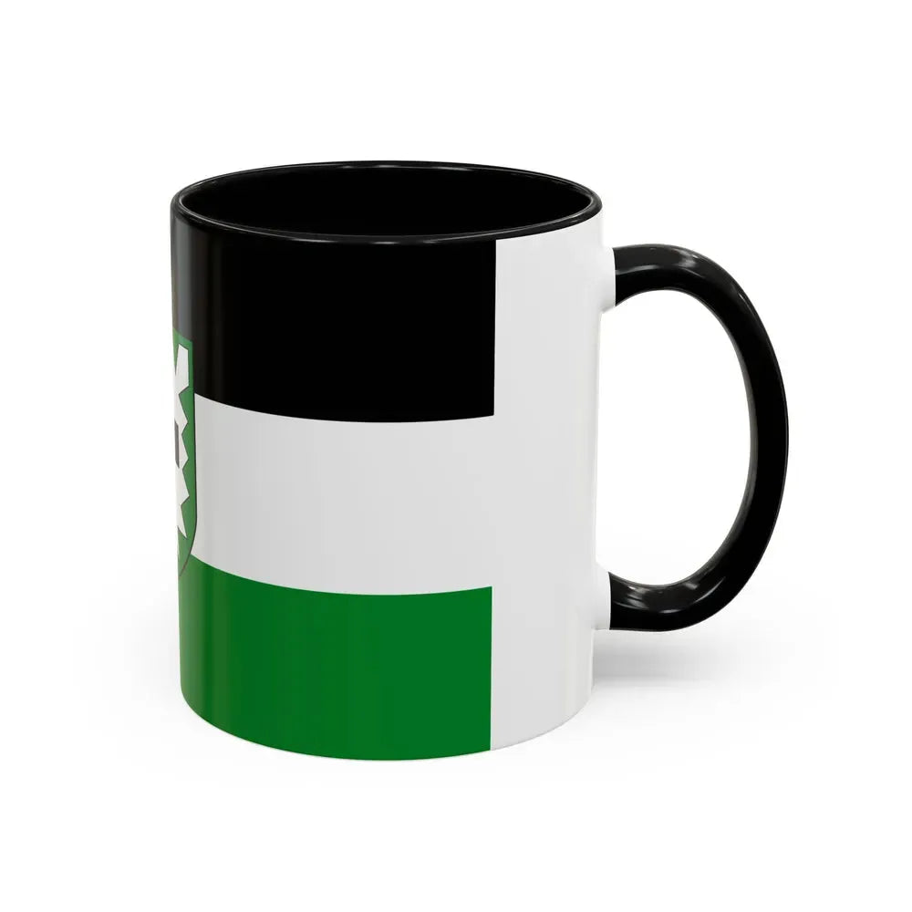 Flag of Recklinghausen Germany - Accent Coffee Mug - Go Mug Yourself