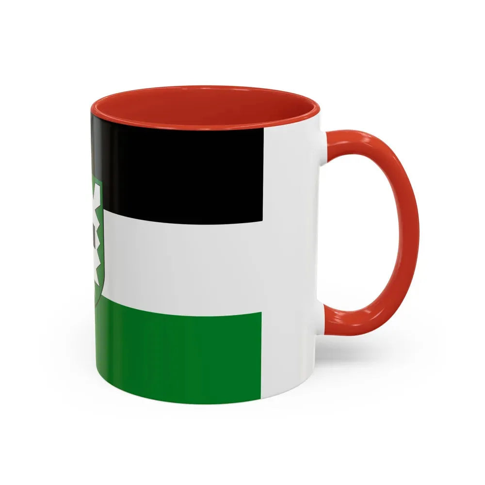 Flag of Recklinghausen Germany - Accent Coffee Mug - Go Mug Yourself