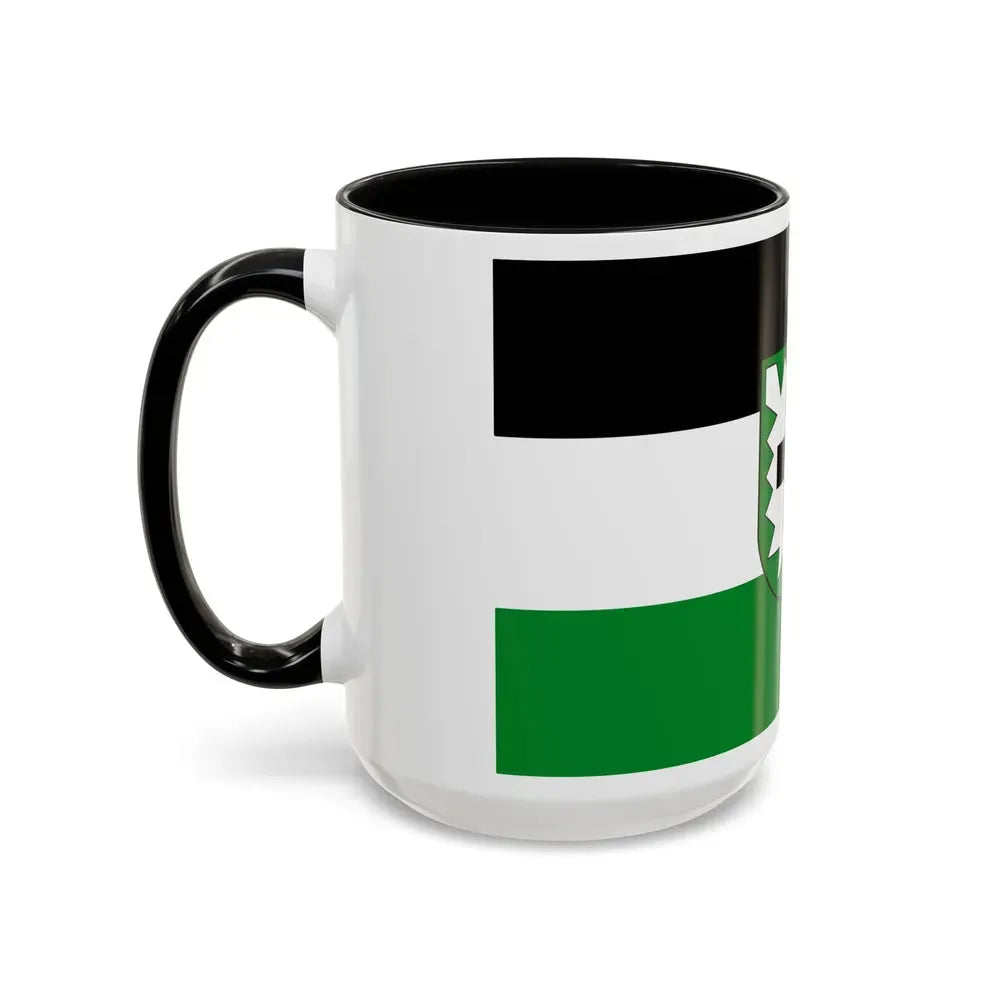 Flag of Recklinghausen Germany - Accent Coffee Mug - Go Mug Yourself