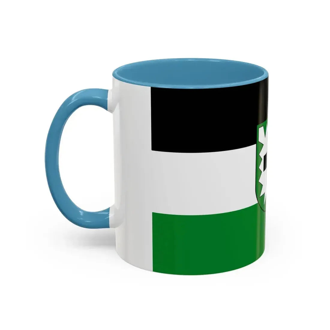 Flag of Recklinghausen Germany - Accent Coffee Mug - Go Mug Yourself
