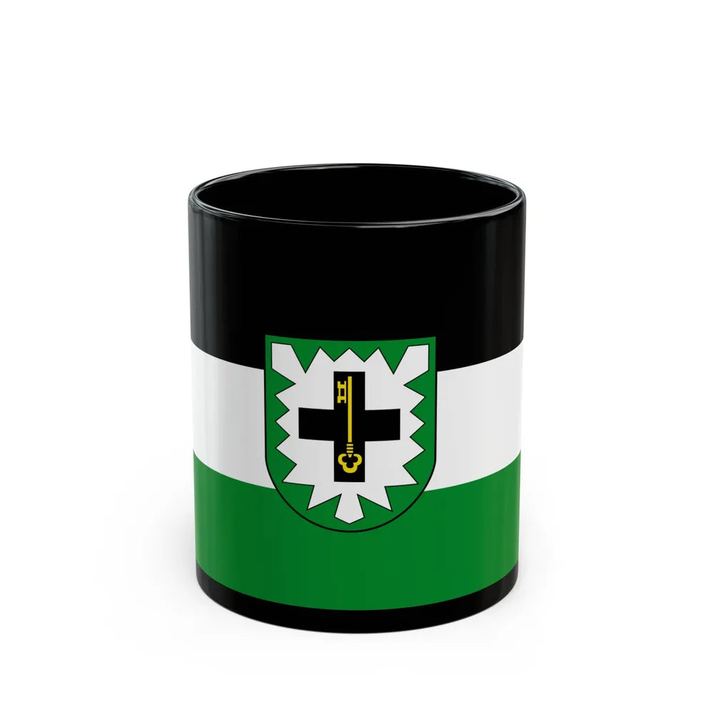 Flag of Recklinghausen Germany - Black Coffee Mug-11oz-Go Mug Yourself