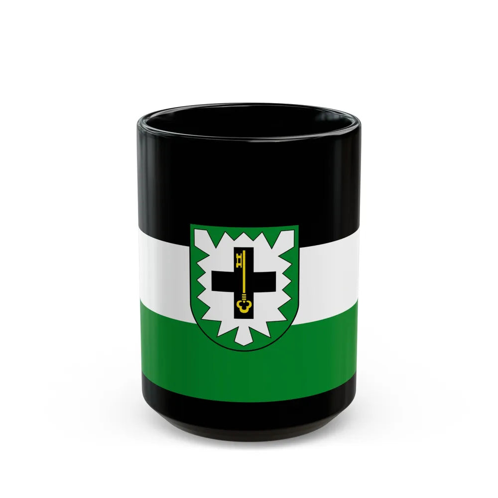 Flag of Recklinghausen Germany - Black Coffee Mug-15oz-Go Mug Yourself