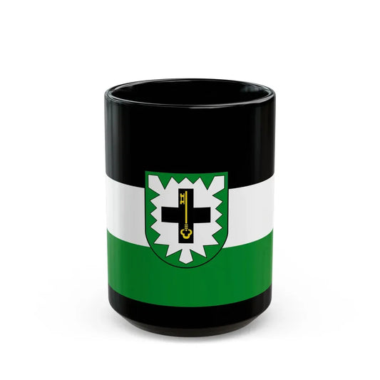 Flag of Recklinghausen Germany - Black Coffee Mug 15oz - Go Mug Yourself