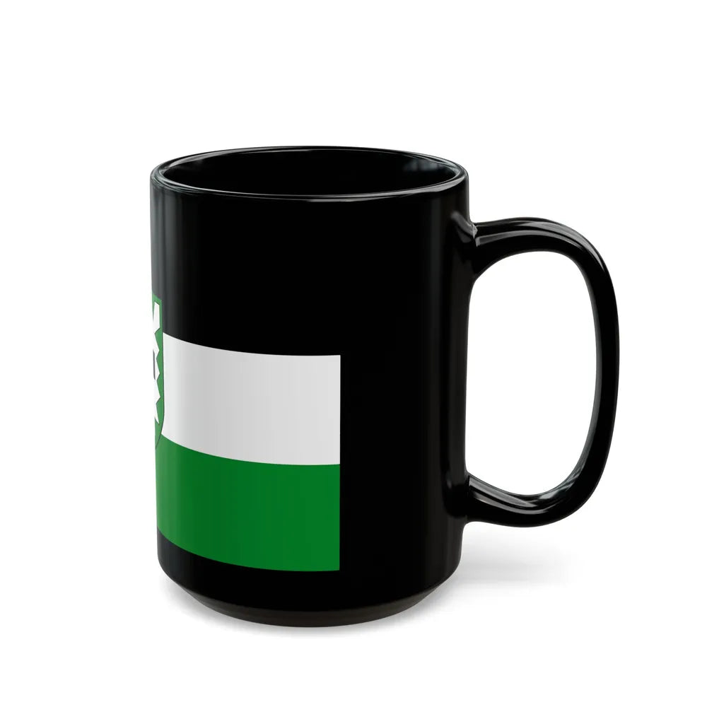 Flag of Recklinghausen Germany - Black Coffee Mug-Go Mug Yourself