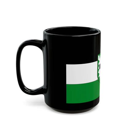 Flag of Recklinghausen Germany - Black Coffee Mug-Go Mug Yourself