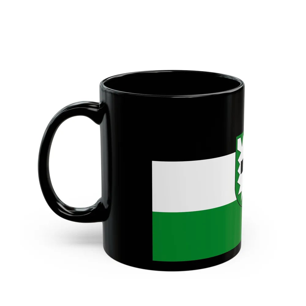 Flag of Recklinghausen Germany - Black Coffee Mug-Go Mug Yourself