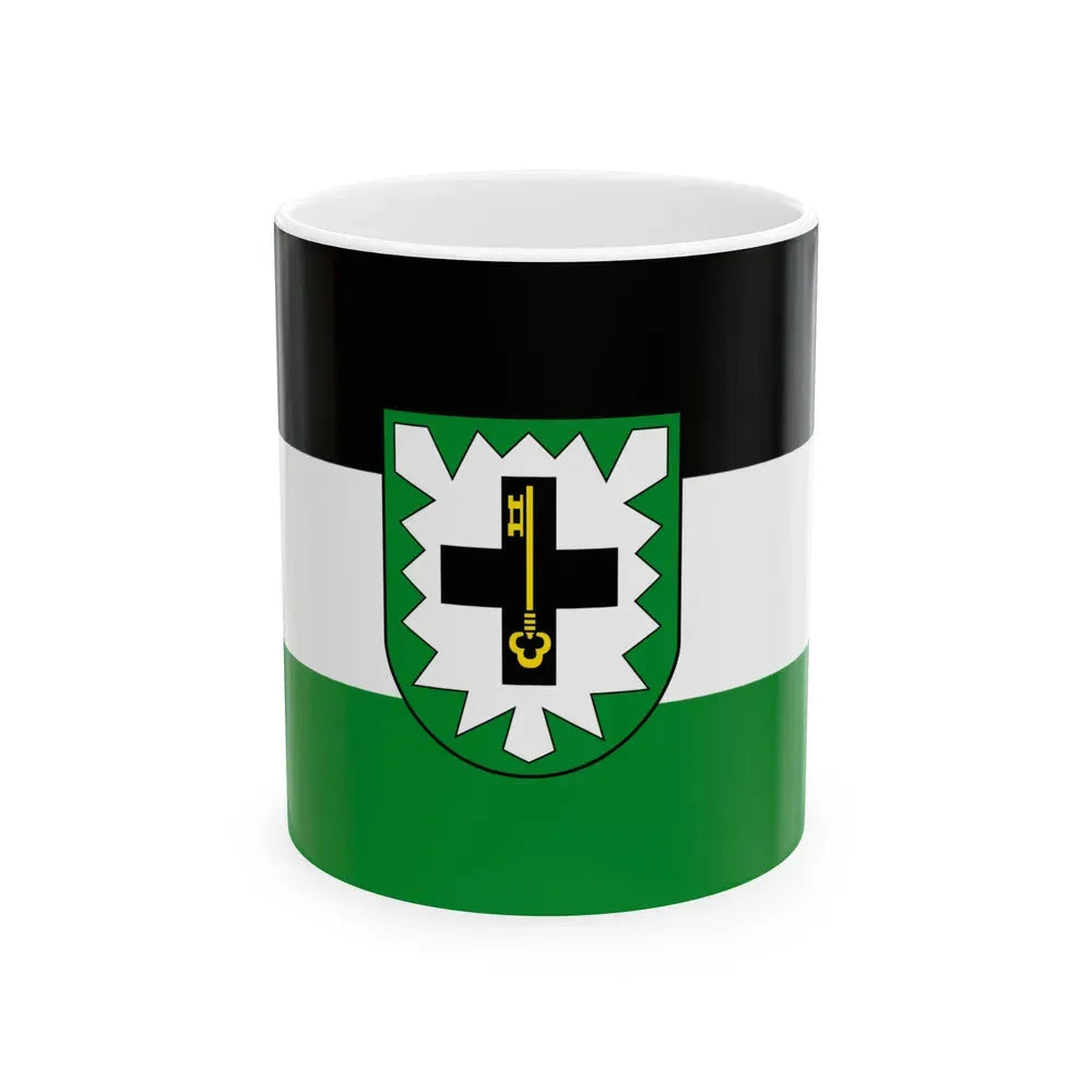 Flag of Recklinghausen Germany - White Coffee Mug 11oz - Go Mug Yourself