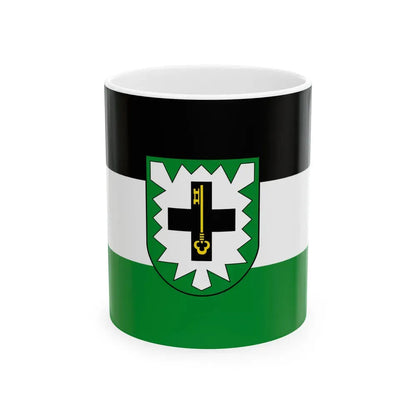 Flag of Recklinghausen Germany - White Coffee Mug 11oz - Go Mug Yourself