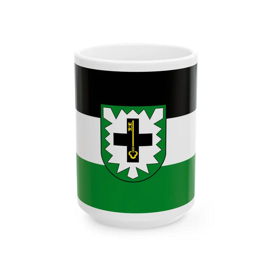 Flag of Recklinghausen Germany - White Coffee Mug-15oz-Go Mug Yourself