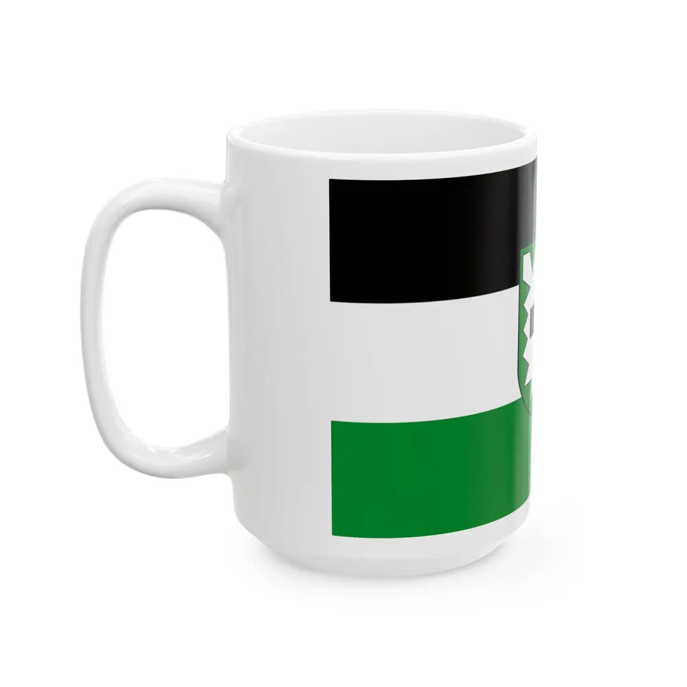 Flag of Recklinghausen Germany - White Coffee Mug-Go Mug Yourself