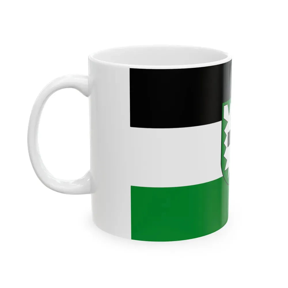 Flag of Recklinghausen Germany - White Coffee Mug - Go Mug Yourself