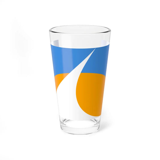 Flag of Redding California (United States) Pint Glass 16oz 16oz - Go Mug Yourself
