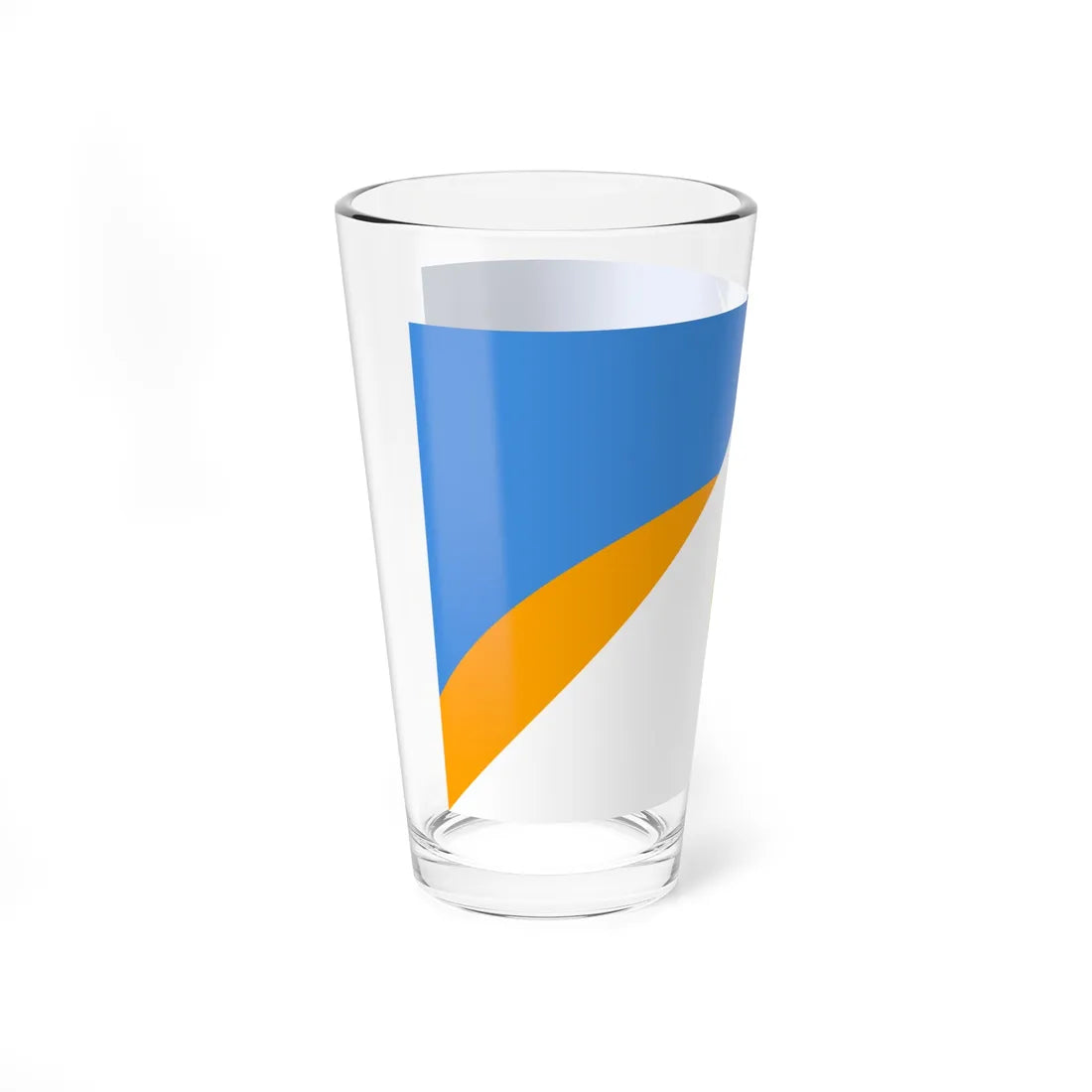 Flag of Redding California (United States) Pint Glass 16oz - Go Mug Yourself