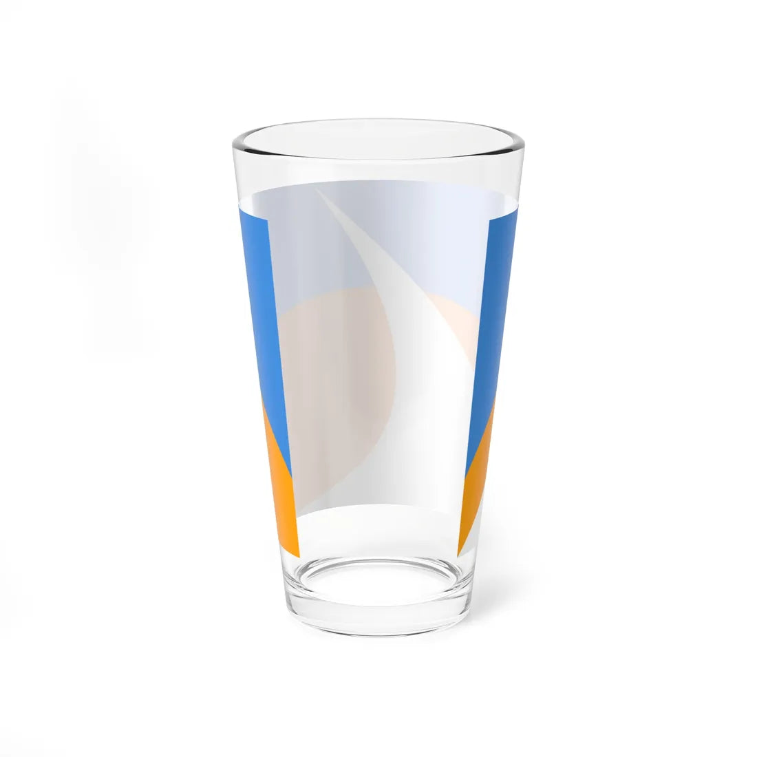 Flag of Redding California (United States) Pint Glass 16oz - Go Mug Yourself