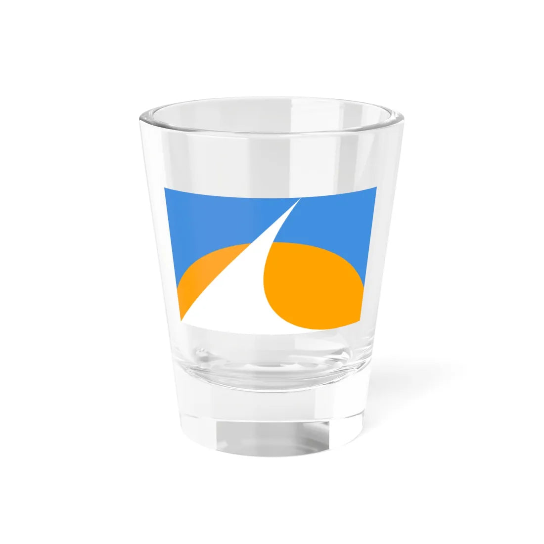 Flag of Redding California (United States) Shot Glass 1.5oz 1.5oz - Go Mug Yourself