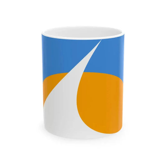 Flag of Redding California (United States) White Coffee Mug 11oz - Go Mug Yourself