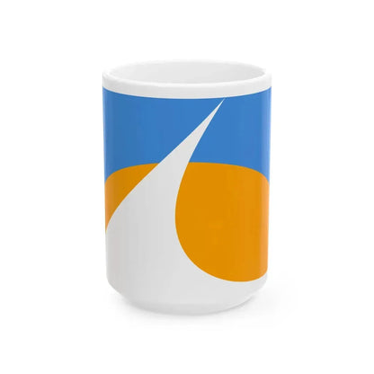 Flag of Redding California (United States) White Coffee Mug 15oz - Go Mug Yourself