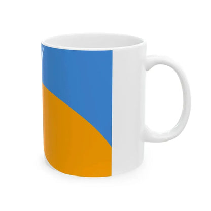 Flag of Redding California (United States) White Coffee Mug - Go Mug Yourself