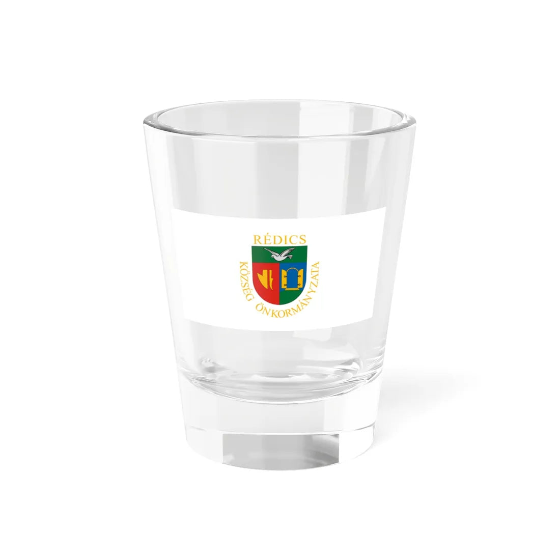 Flag of Redics (Hungary) Shot Glass 1.5oz 1.5oz - Go Mug Yourself