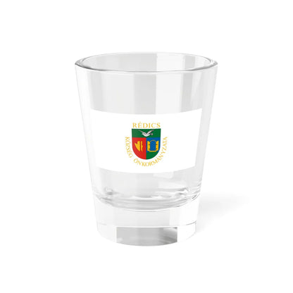 Flag of Redics (Hungary) Shot Glass 1.5oz 1.5oz - Go Mug Yourself