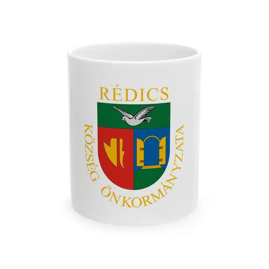 Flag of Redics (Hungary) White Coffee Mug 11oz - Go Mug Yourself