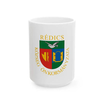 Flag of Redics (Hungary) White Coffee Mug 15oz - Go Mug Yourself