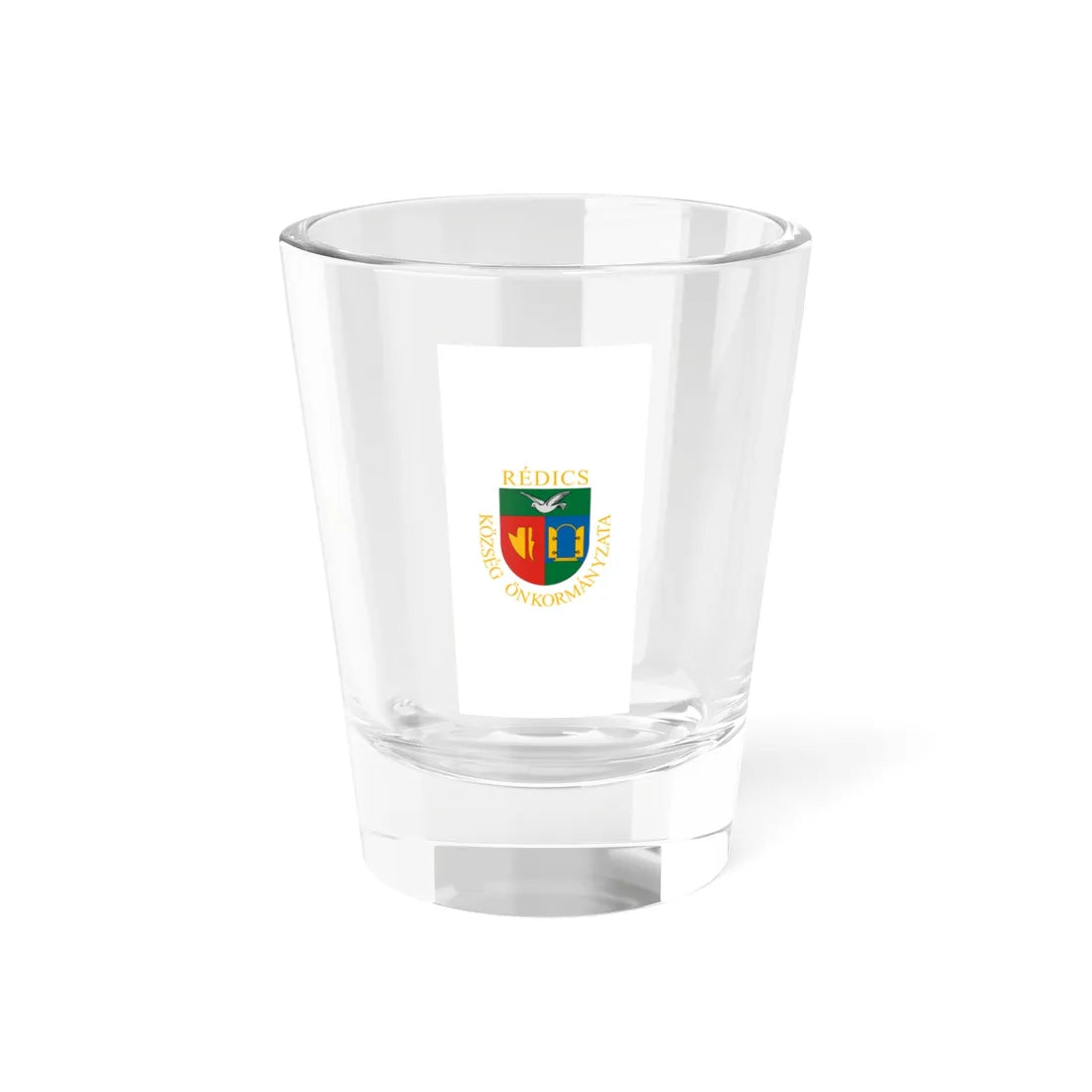Flag of Redics vertical (Hungary) Shot Glass 1.5oz 1.5oz - Go Mug Yourself