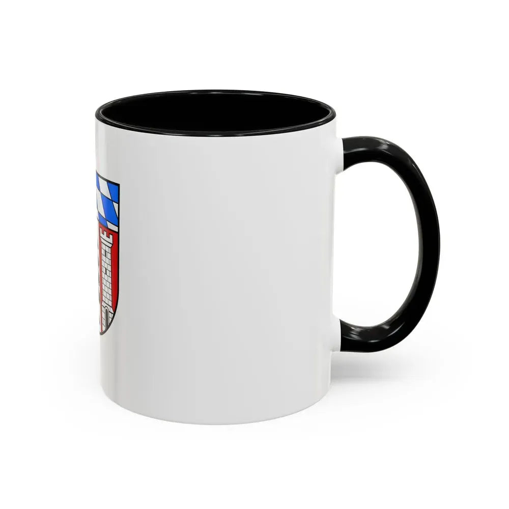 Flag of Regen Germany - Accent Coffee Mug - Go Mug Yourself