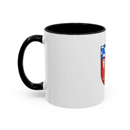 Flag of Regen Germany - Accent Coffee Mug - Go Mug Yourself