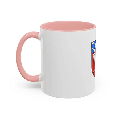 Flag of Regen Germany - Accent Coffee Mug - Go Mug Yourself