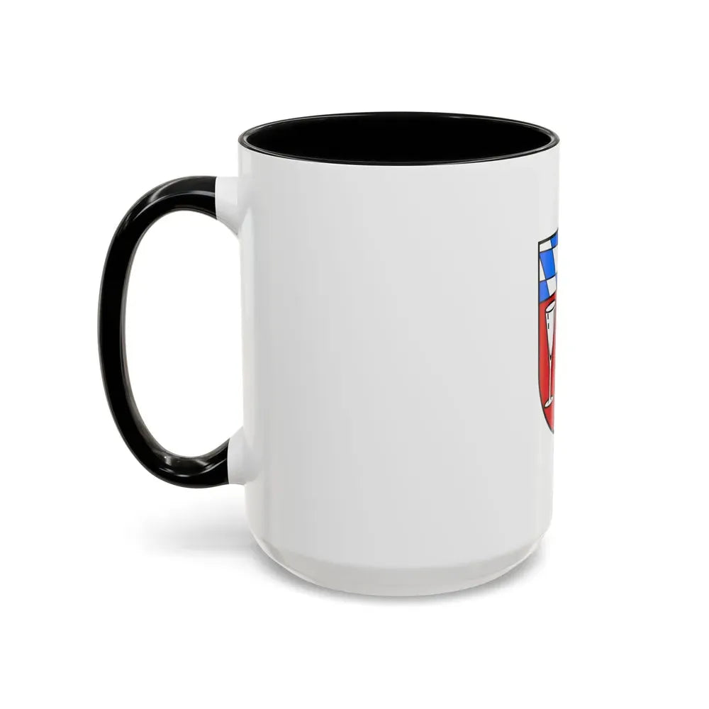 Flag of Regen Germany - Accent Coffee Mug - Go Mug Yourself