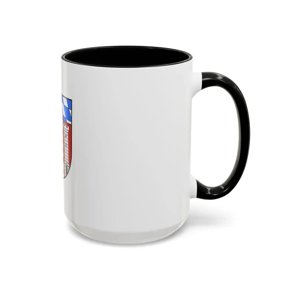Flag of Regen Germany - Accent Coffee Mug - Go Mug Yourself