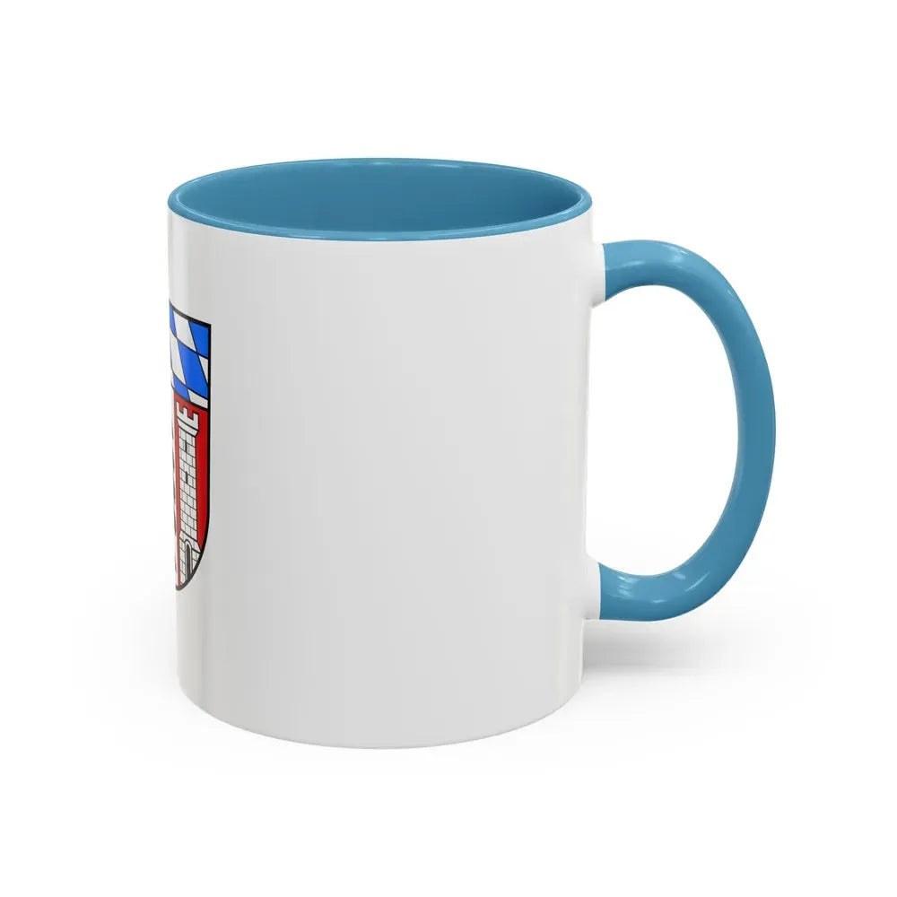 Flag of Regen Germany - Accent Coffee Mug - Go Mug Yourself