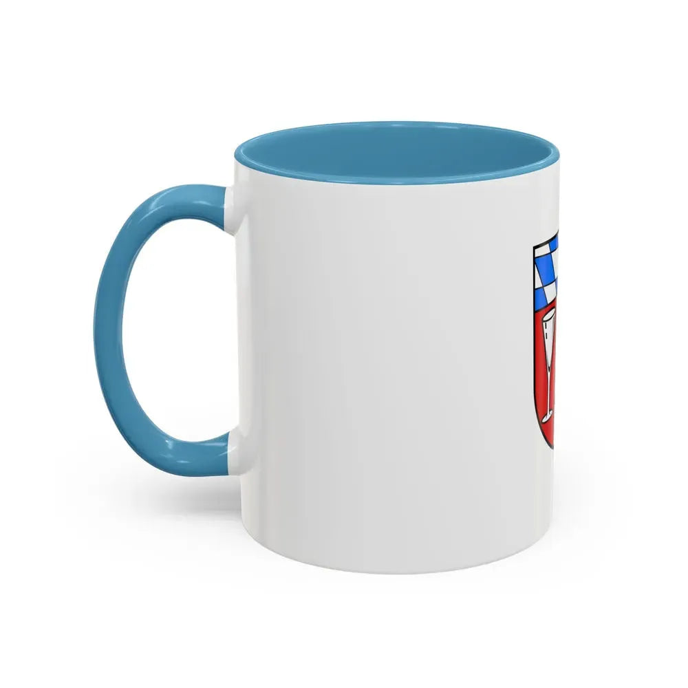 Flag of Regen Germany - Accent Coffee Mug - Go Mug Yourself
