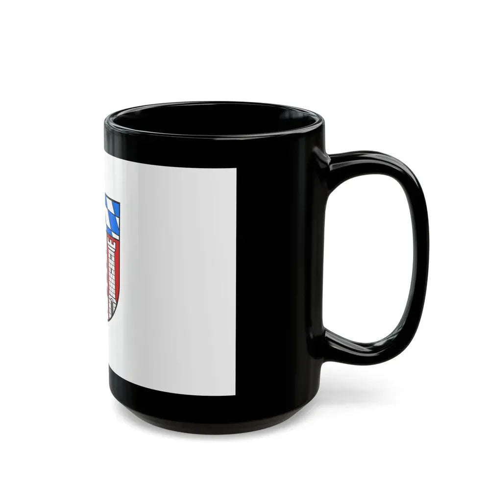 Flag of Regen Germany - Black Coffee Mug - Go Mug Yourself