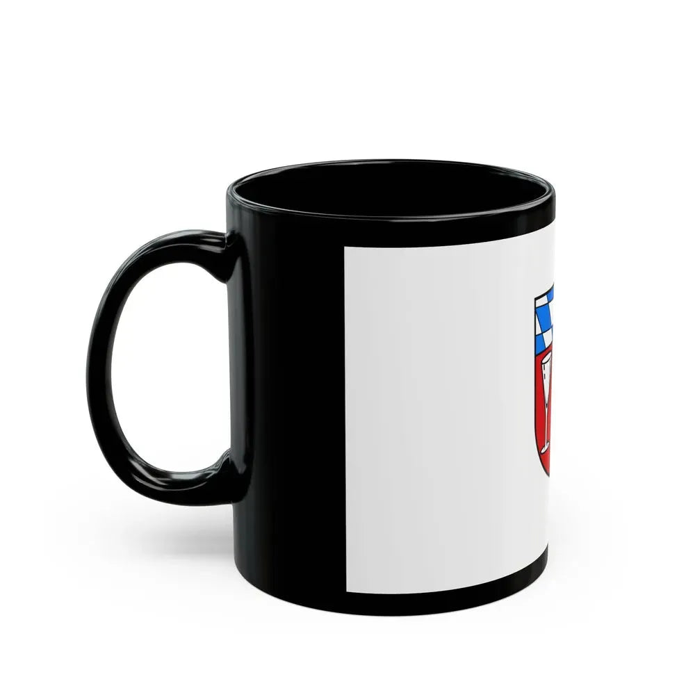 Flag of Regen Germany - Black Coffee Mug - Go Mug Yourself