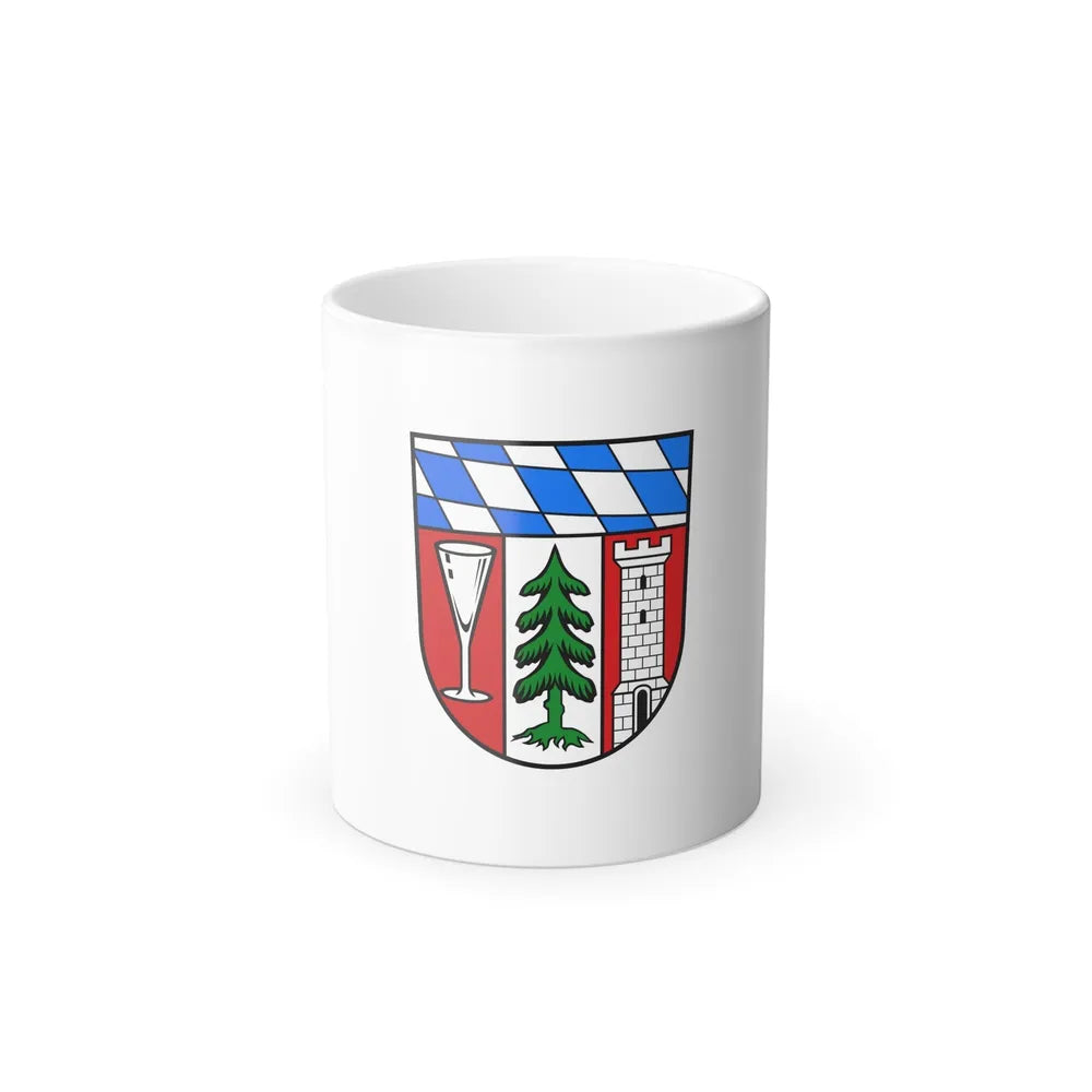 Flag of Regen Germany - Color Changing Coffee Mug-11oz-Go Mug Yourself