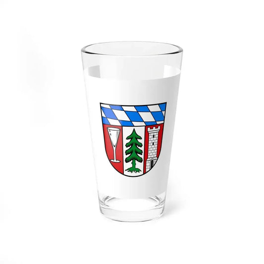 Flag of Regen Germany - Pint Glass 16oz 16oz - Go Mug Yourself