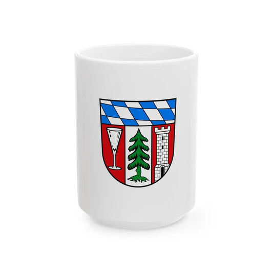 Flag of Regen Germany - White Coffee Mug 15oz - Go Mug Yourself