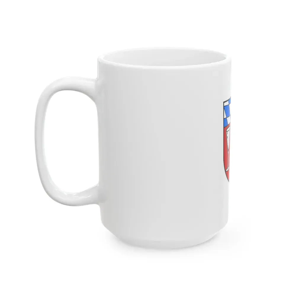 Flag of Regen Germany - White Coffee Mug - Go Mug Yourself