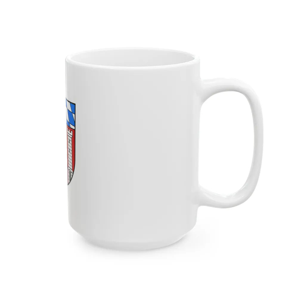 Flag of Regen Germany - White Coffee Mug-Go Mug Yourself