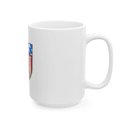 Flag of Regen Germany - White Coffee Mug-Go Mug Yourself