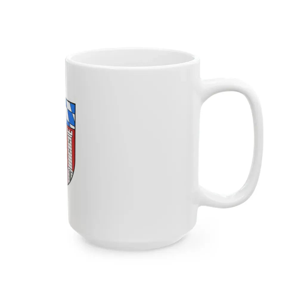 Flag of Regen Germany - White Coffee Mug - Go Mug Yourself