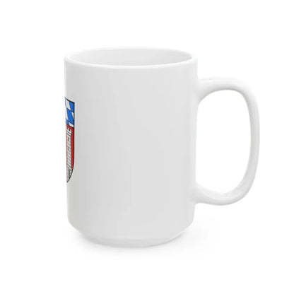 Flag of Regen Germany - White Coffee Mug - Go Mug Yourself