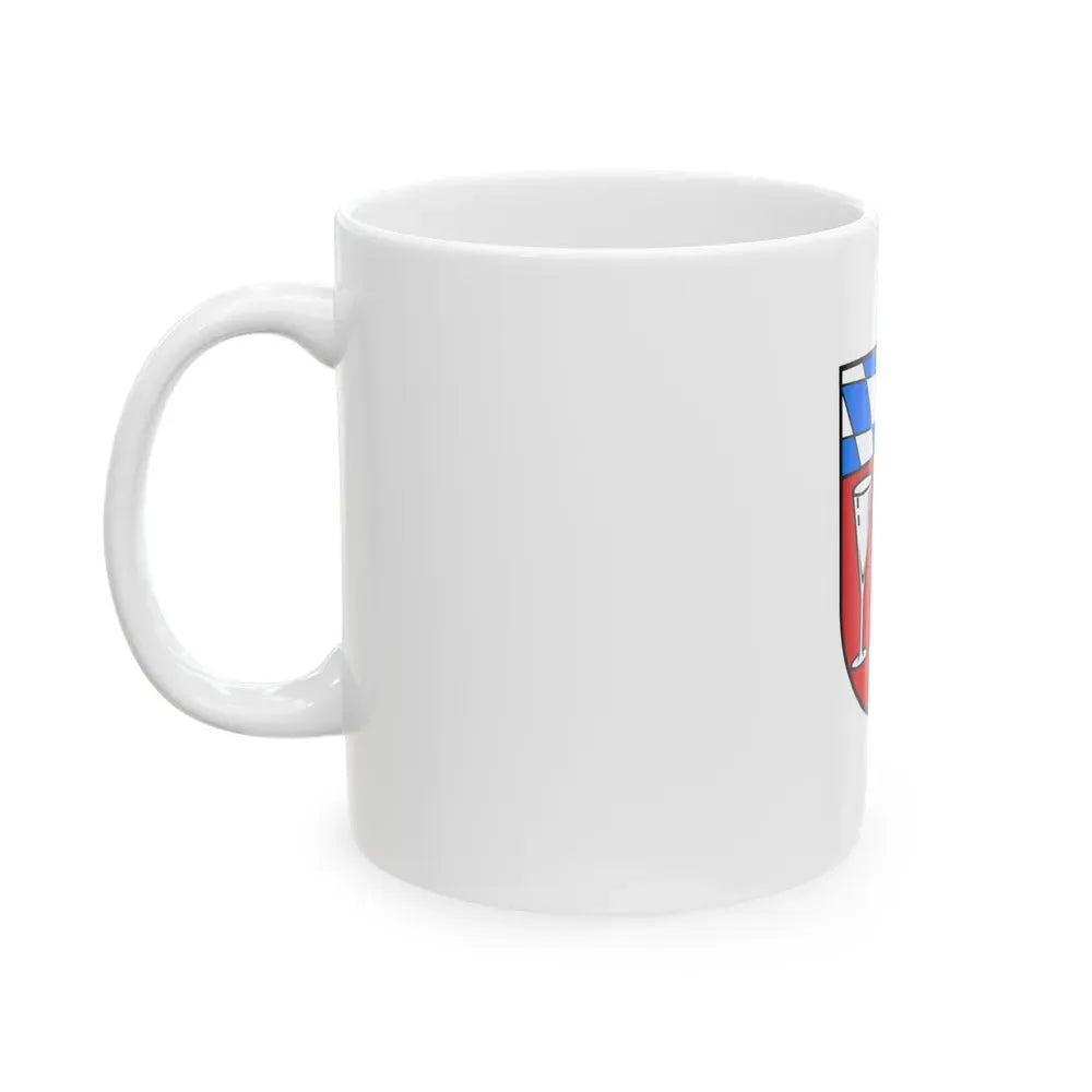 Flag of Regen Germany - White Coffee Mug - Go Mug Yourself