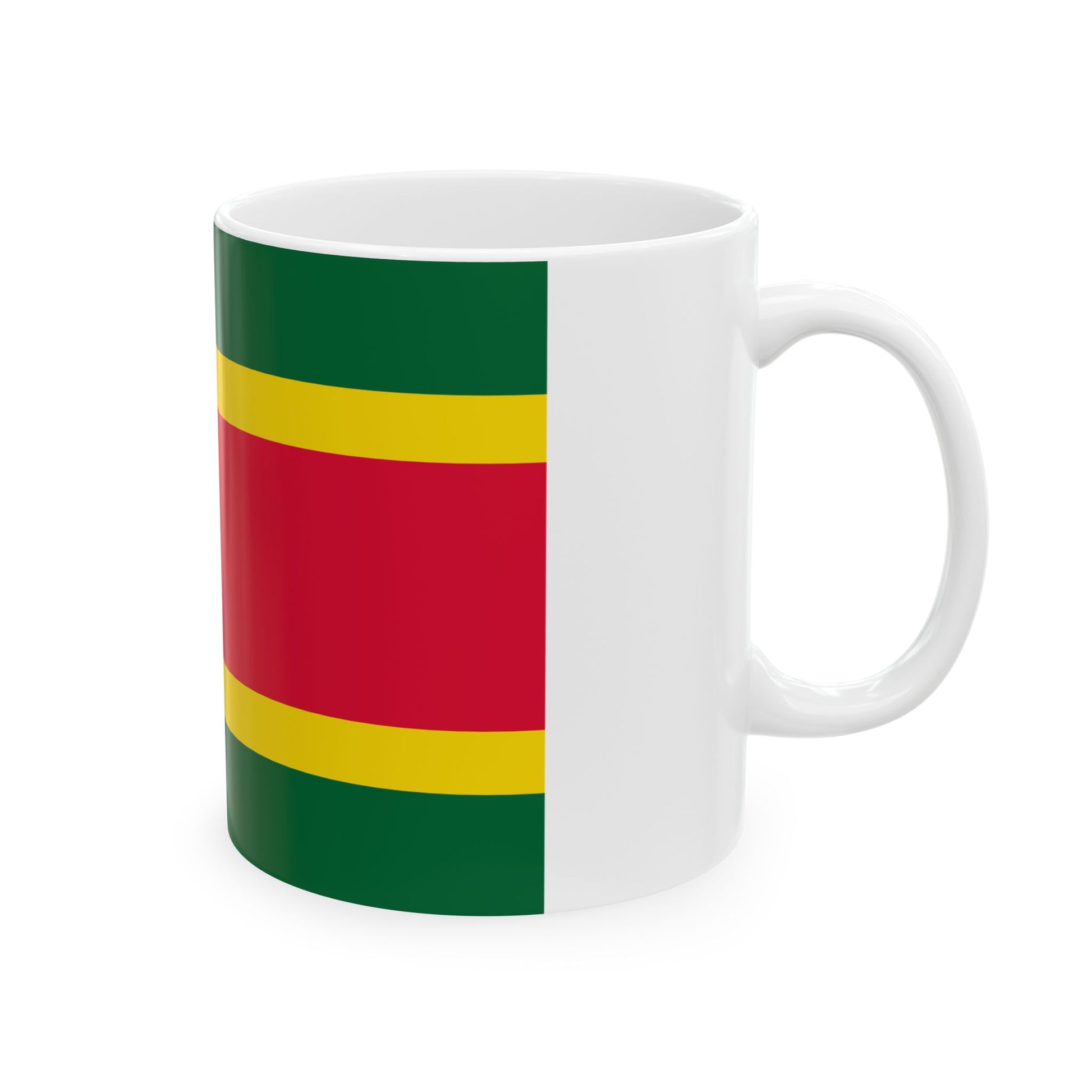 Flag of Regency of Algiers (Algeria) White Coffee Mug-Go Mug Yourself