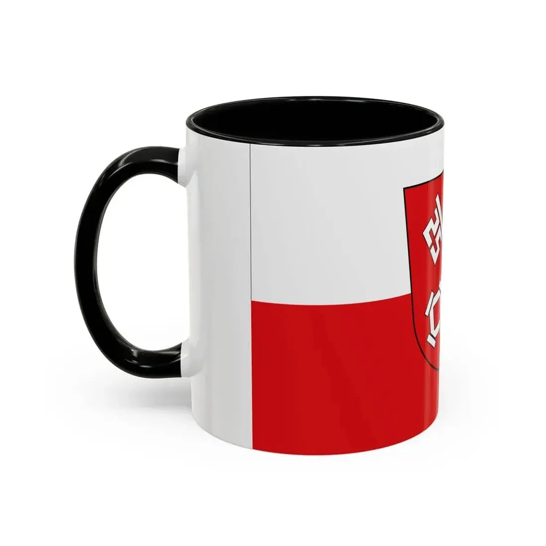 Flag of Regensburg 2 Germany - Accent Coffee Mug - Go Mug Yourself