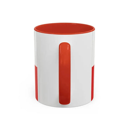 Flag of Regensburg 2 Germany - Accent Coffee Mug - Go Mug Yourself