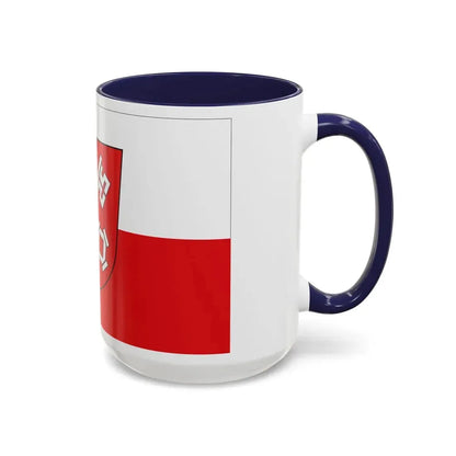 Flag of Regensburg 2 Germany - Accent Coffee Mug - Go Mug Yourself