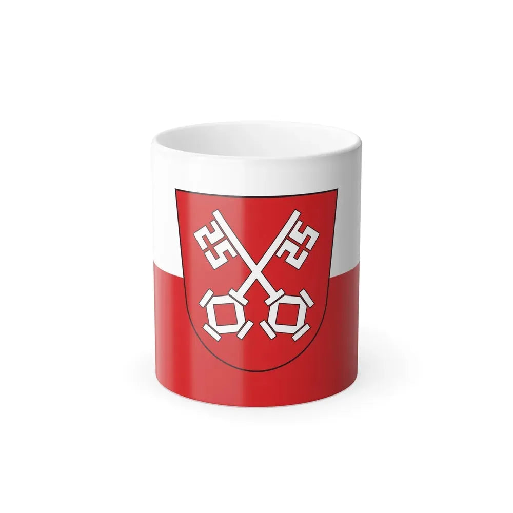 Flag of Regensburg 2 Germany - Color Changing Coffee Mug 11oz - Go Mug Yourself